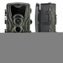 HC-801A ночное видение водонепроницаемый синхронизации Видео Скаутинг Открытый инфракрасный слежения Охота камера джунгли фото 16MP животных Лес