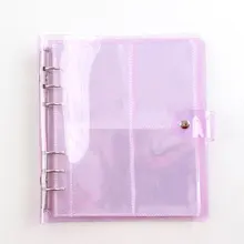  Yiwi Transparent Star Soft PVC Portable Photo Album Jelly Color Album for Mini Instax & Name Card  Album de Photos 