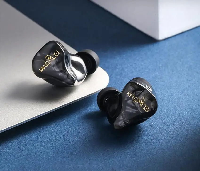 Magaosi V3 2BA 1DD Triple Knowles Driver Hybrid HiFi Monitor Earphones 2pin Detachable Cable Audiophile Musician IEM Earbuds