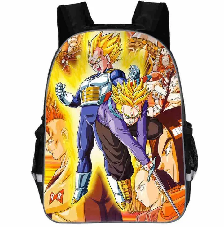Dragon Ball рюкзак Ультра инстинкт Гоку Z Вегета супер Saiyain повседневные школьные сумки для маленьких мальчиков и девочек подростков Mochilas Bolsa