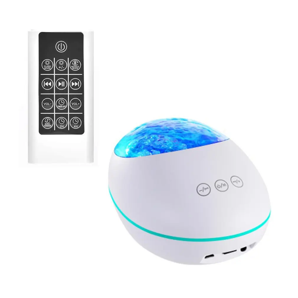 

Night Lights Ocean Wave Projector LED Lamp Remote Control Sleeping Light Projector Lamp Home Decoration