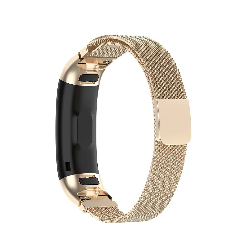 Высокое качество Магнитная Нержавеющая Сталь замена часы ремешок для huawei Band 3(TER-B09)/Band 3 Pro(TER-B29) браслет