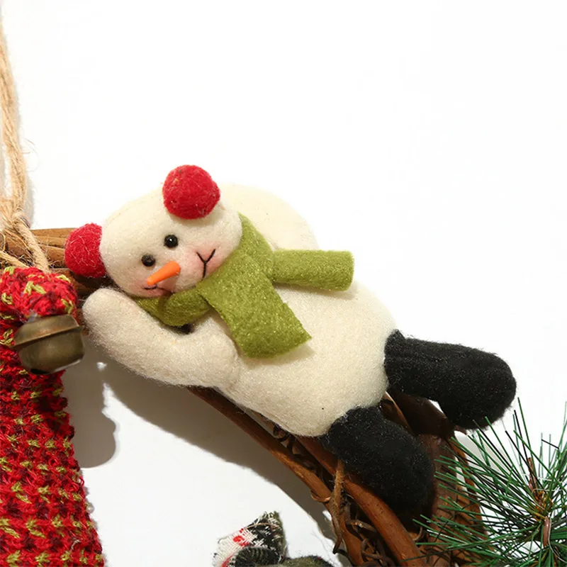 Рождественское украшение-Гирлянда для дома, елочные украшения navidad, новогодний Рождественский подарок, рождественские украшения Санта-Клауса