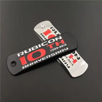 

10pcs 3D Car Sticker for Jeep Rubicon 10th Emblem Grand Cherokee Commander Wrangler Jk Tj Jl Liberty Patriot Compass Renagade