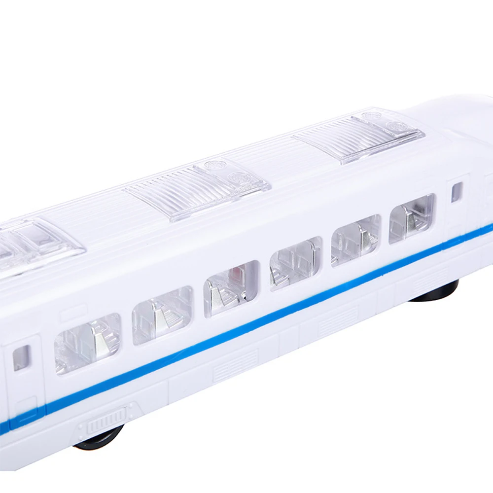 1 Set Electric Train Toy Plastic LED Flashing Lights Sounds Vehicles Train Model Toys Child Kids Birthday Christmas Gift