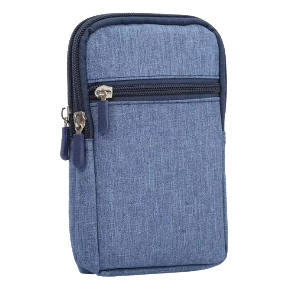 

Pouch Waist Protective Phone Bag Outdoor Sports Hiking Large Universal Anti Scratch Carrying Case Pen Holder Belt Clip Holster