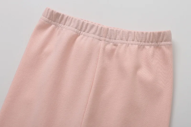 Big Boy CHILDREN'S Leggings Autumn Girls Korean-style Flower Decoration Candy-Colored Fashion-Style Outer Wear Trousers