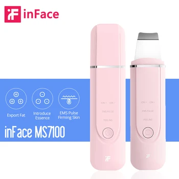 

Inface Skin Scrubber Ultrasonic Ion Peeling Shovel Wrinkles Reduce Blackhead Removal Facial Pore Cleaner Instrument