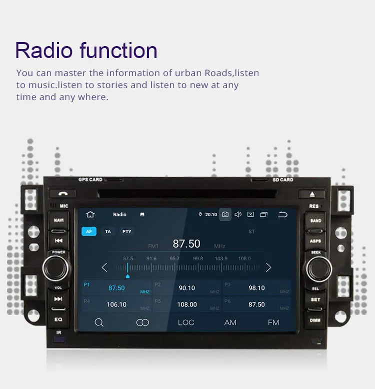 Cheap TOPBSNA Android 9.0 Car DVD Player For Chevrolet Aveo Epica Captiva Spark Optra Tosca Kalos Matiz GPS Stereo 2 Din Car Radio RDS 4