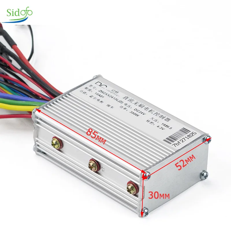 

Bldc Controller Electric 48V Brushless Motor Controller Electric Scooter Controller 36V 250W 350W With Hall Brake 24V Ebike