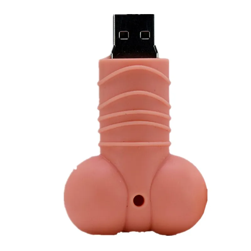 Pen Drive Men Genitals Flash Memory Card Cartoon Usb Flash Drive 4G 8G 16G 32GB 64G 128G 256GB Pendrive Usb Flash Disk Cool Gift