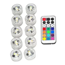 10X Waterproof Remote Control Colored LED Light Boundary Style EFX Accent IP67 Swimming Pool Light