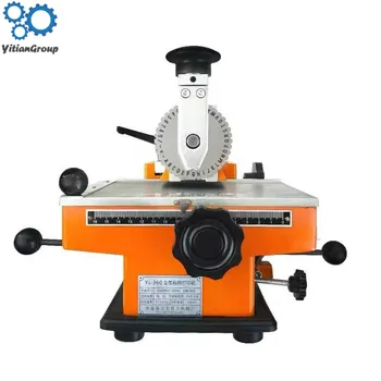 

Manual Marking Machine Aluminum Labeling Coder Parameter Metal Label Printer Equipment YL-360
