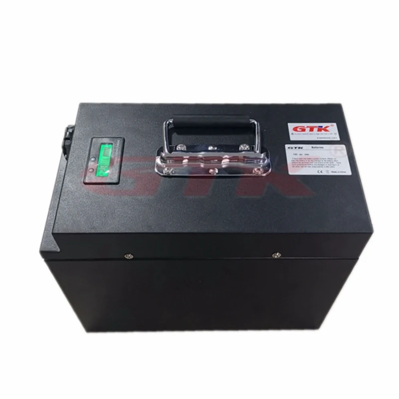 Стальной чехол 12 В 300 Ач литий ионный аккумулятор с ЖК дисплеем BMS для
