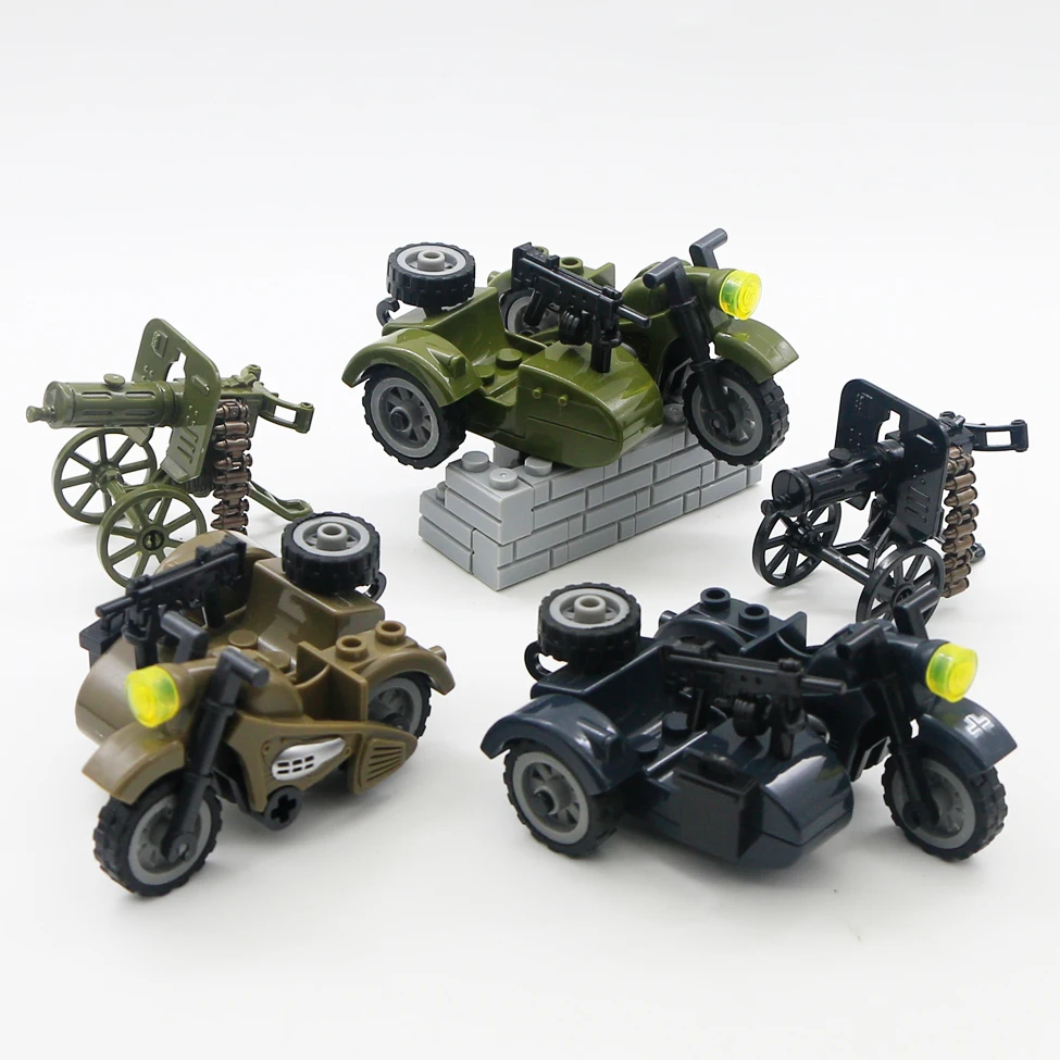 Конструктор WW2 военные аксессуары армия японская фигурка автомобиль солдаты