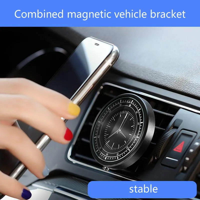 

New Type Of Vehicle Bracket Outlet Instrument Table Universal Clock Magnet Automotive Navigation Mobile Phone Bracket R-1563