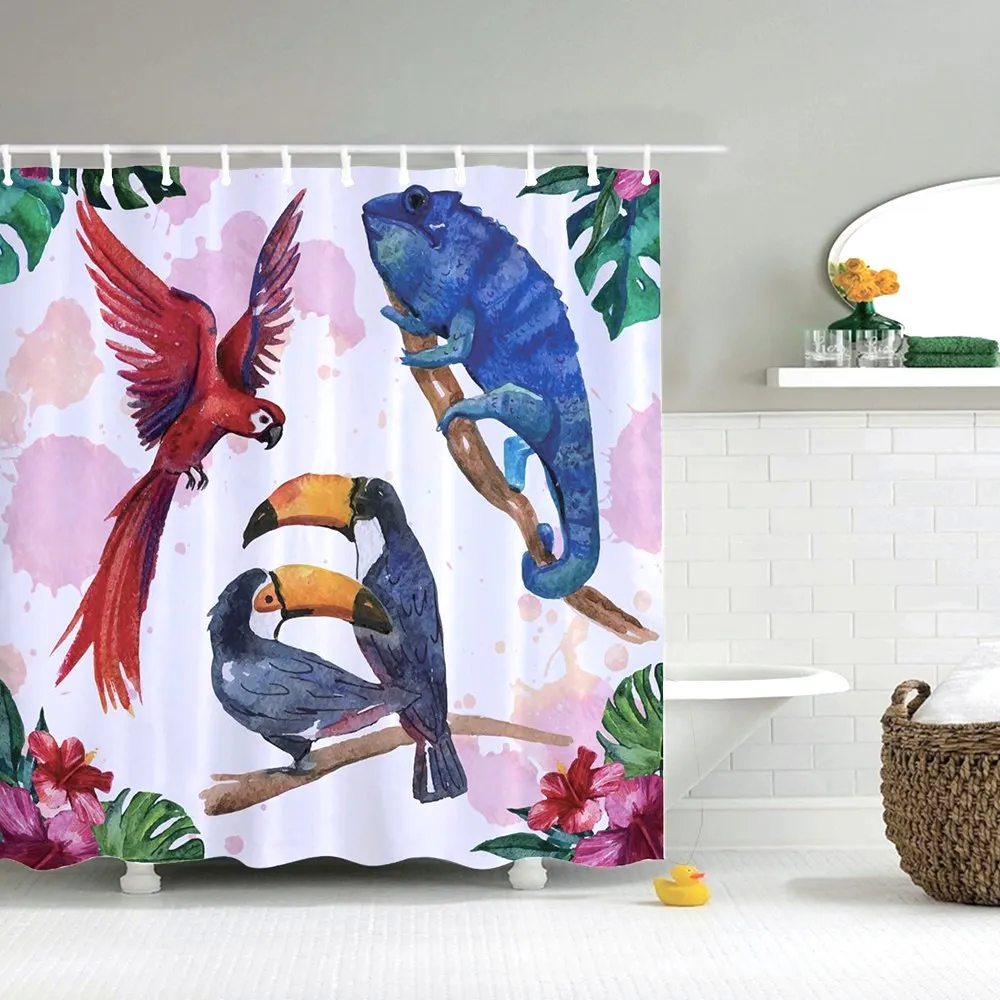 Dafield растения тема Подсолнух Винтажный стиль Цветочный на фоне старых букв и газет ванная комната птица занавеска для душа