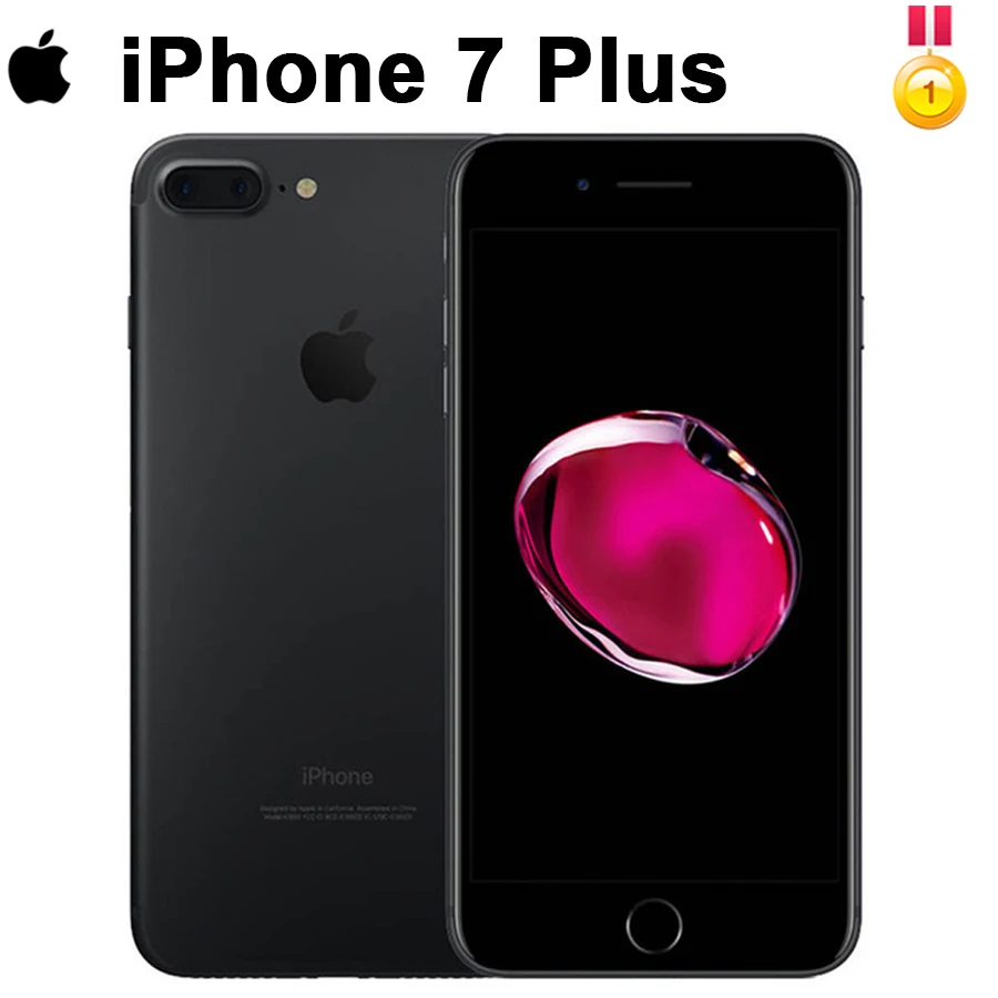 Original Apple iPhone 7 Plus Fingerprint 3GB RAM 32/128GB IOS Cell Phone LTE 12.0MP Camera Apple Quad-Core12MP Cellphone 99%new