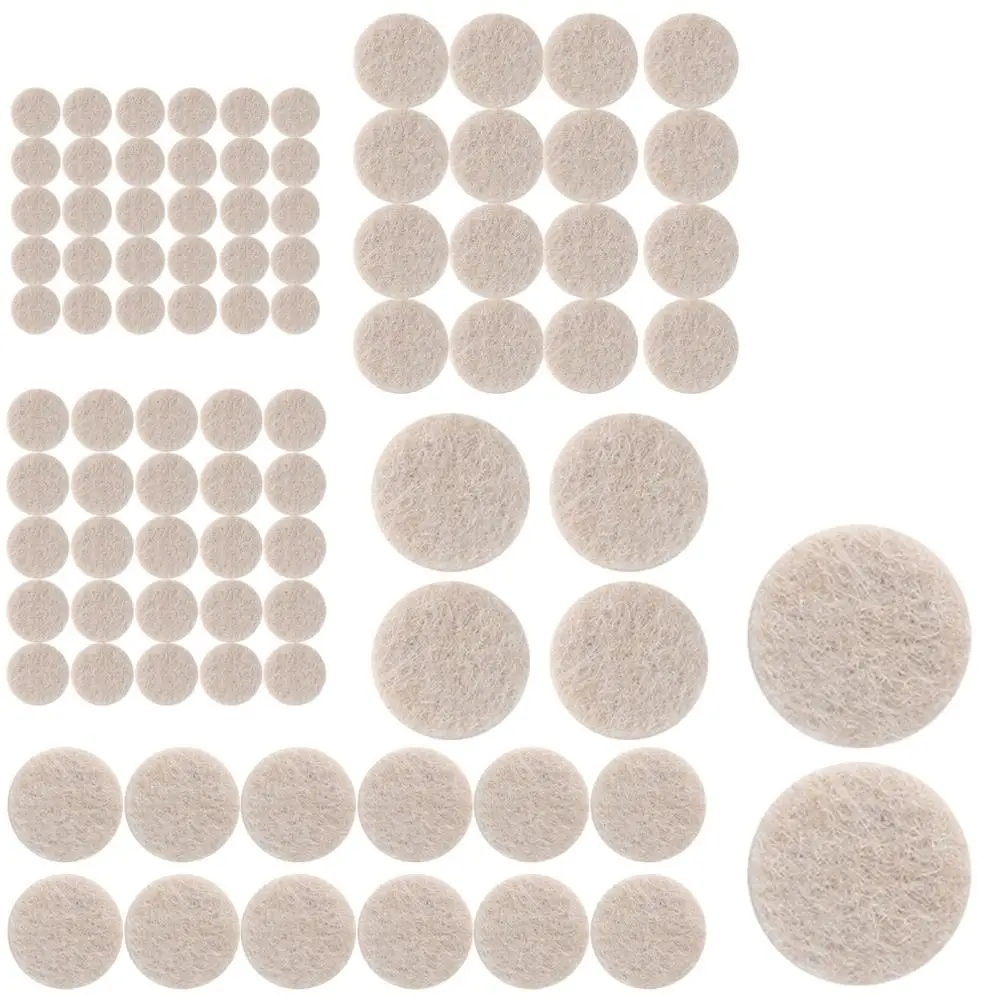 20mm ROUND FELT PADS SELF-ADHESIVE FLOOR ANTI SCRATCH FLOOR PROTECT STICKY BACK 