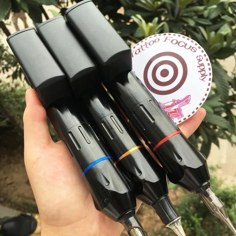 

New Arrived Wireless Tattoo Pen with Wireless foot switch makes machine No cords connected to machine