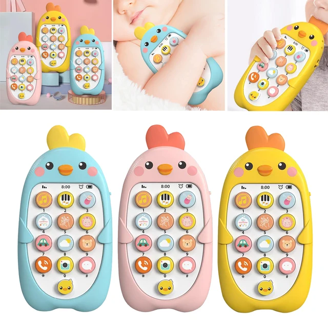 Remote Control Musical Toys Learning Phone Toy Baby Early Education Props 5