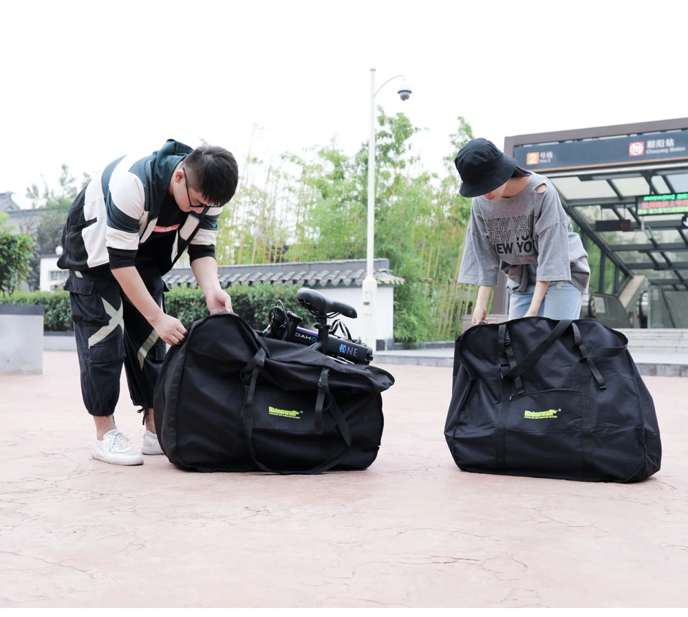 Rhinowalk, 20 дюймов, складная сумка для велосипеда, переносная сумка для велосипеда, сумка для велосипеда, чехол для транспортировки, аксессуары для путешествий