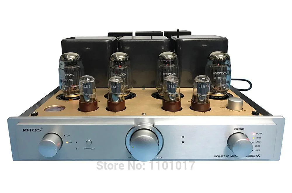 RFTLYS A5 KT88 ламповый усилитель HIFI EXQUIS интегрированный Push & Pull AMP с Bluetooth 1