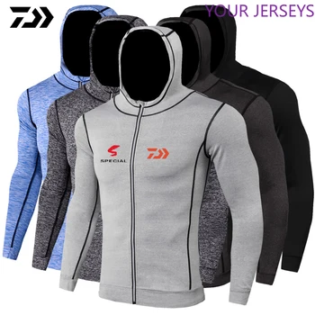 

2020 Daiwa Outdoor Clothing Movement Jackets Hoody Windbreaker Speed Drying Sun Protection Clothing Hiking Fishing Jacket DAIWA