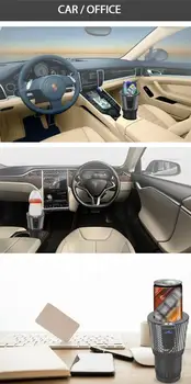 

12V Auto Electric Smart Car Cup Cooler/Warmer Portable Car Refrigerator Cooler Warmer for Summer cold drink Electric Fridge