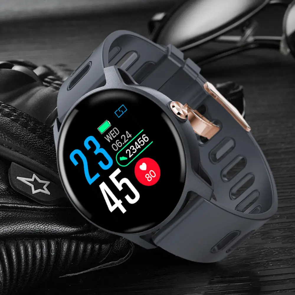 

SKHO Smart Watch P70 IP68 Waterproof Blood Pressure Heart Rate Monitor Women Men Sports Smartwatch for Apple iPhone Android
