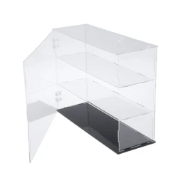 Présentoir Transparent en acrylique, organisateur de poupée de bureau assemblé à monter soi même 