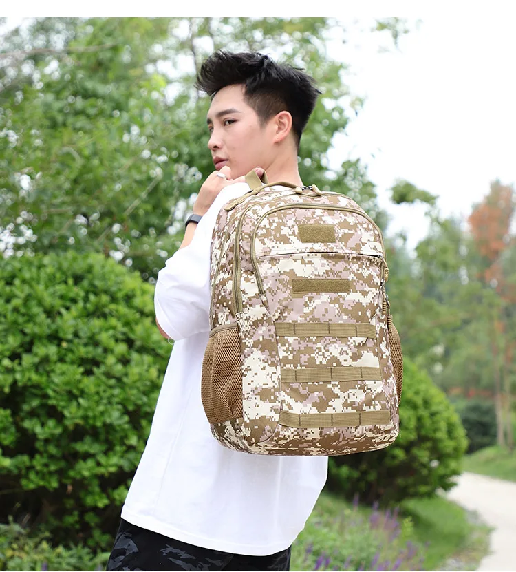 Военный тактический рюкзак для наружного использования 30L Molle сумка армейский спортивный рюкзак для путешествий походная камуфляжная сумка