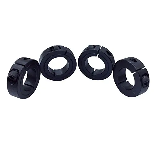 

Carbon Steel Single Split Setscrew Shaft Collars Bore Size 1/2" 3/4" 1" 1-7/16" 1-1/2" 1-3/4" 2" Single Opening Shaft Collars