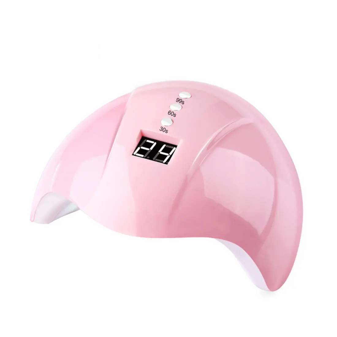 36W Pink Лидер продаж 36/72 Вт УФ светодиодная лампа для сушки ногтей для всех типов гель УФ светодиодная лампа для ногтей машина леча светильник с таймера - Цвет: 36W Pink