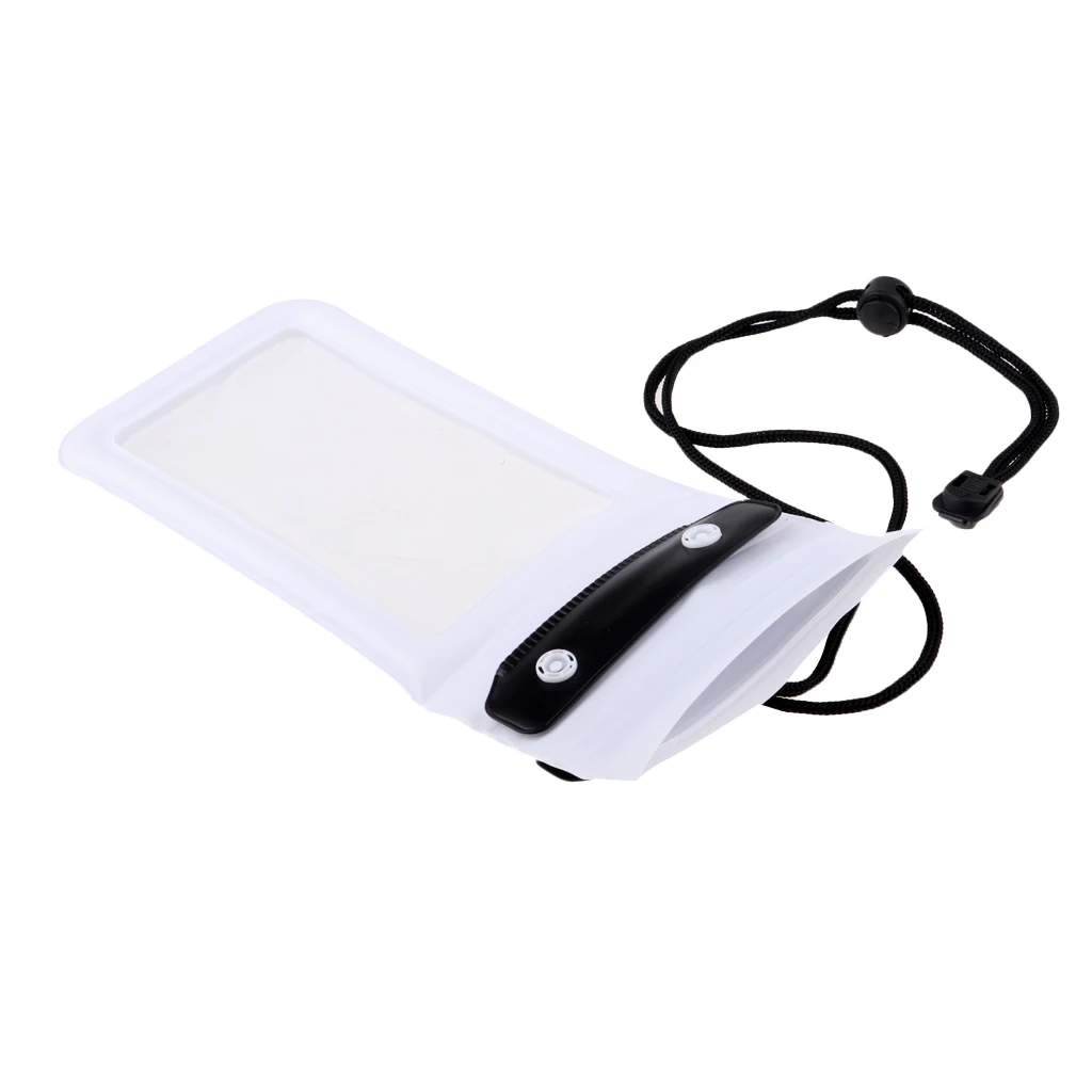 Double Locked Waterproof Phone Case Pouch Cover Holder Swimming Dive Dry Bag Fits Most Smart Phones up to 6.0