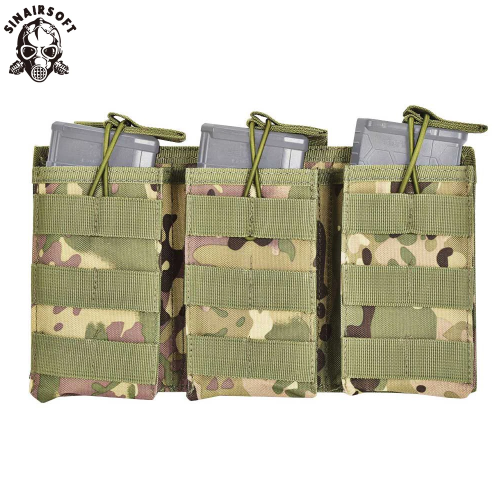 SINAIRSOFT тактический 1000D нейлоновый Одноместный тройной мешочек для журнала M4