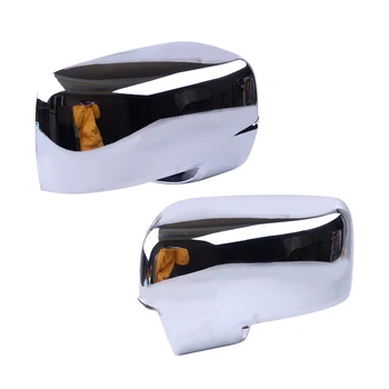 

DWCX 2pcs Car Silver Side Door Mirror Cover Trim Fit For Dodge Ram 1500 2500 3500 2009 2010 2011 2012