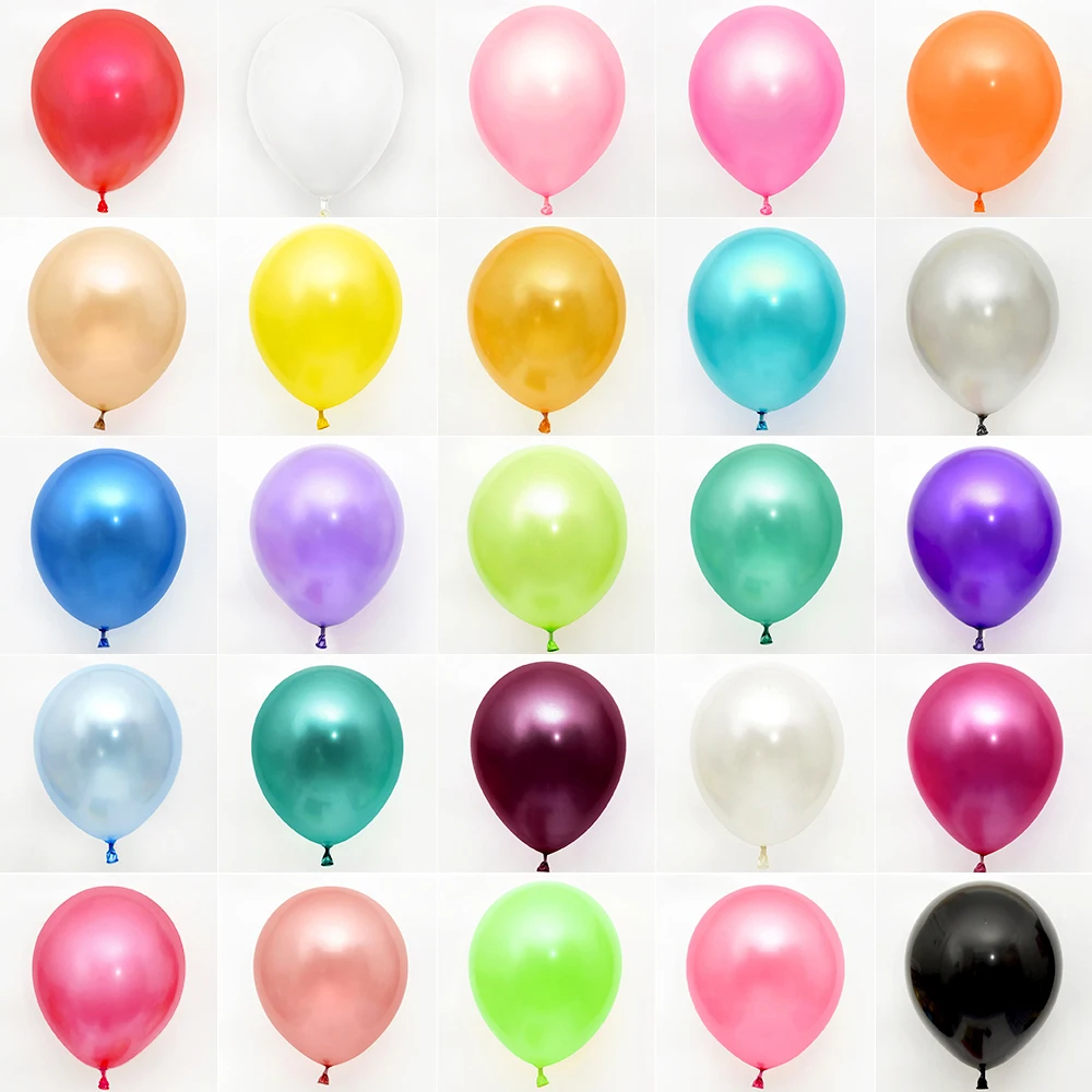 Birthday-Party-Decoration Balloon Pearl Baby Shower Wedding Kids Globos Latex Xmas 10/12inch