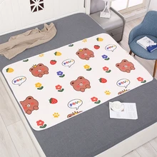 

XXFE 70x50cm Portable Baby Changing Pad Waterproof Reusable Diaper Changing Mat Mattress Infants Floor Play Cushion Mat