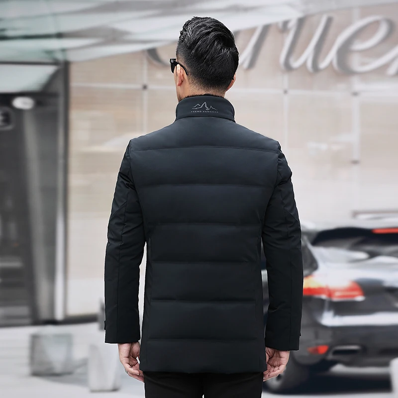 Большие размеры 10XL 8XL 6XL 5XL Зимние новые мужские повседневные теплые пальто с капюшоном dow Роскошная Высококачественная Толстая мужская куртка с меховым воротником