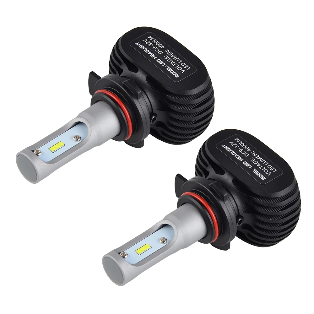 NICECNC H7 H3 H1 9012 CSP светодиодный автомобильный головной светильник, лампа Hi-Lo Beam 25 Вт 6500 лм к, автомобильный светильник 12 в 24 В