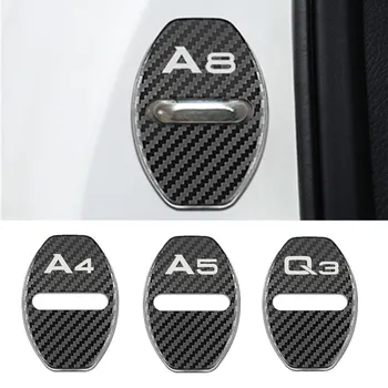 

Door Lock Decoration rust protection Stainless Steel Cover case for Audi A4 B6 B8 B7 A6 C5 C6 C7 A3 A5 Q3 Q5 Q7 accessories