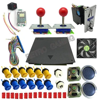 

Free shipping Jamma Arcade game kit pandora 3 520 in 1 arcade parts to built Bar-top arcade machine or upright arcade machine