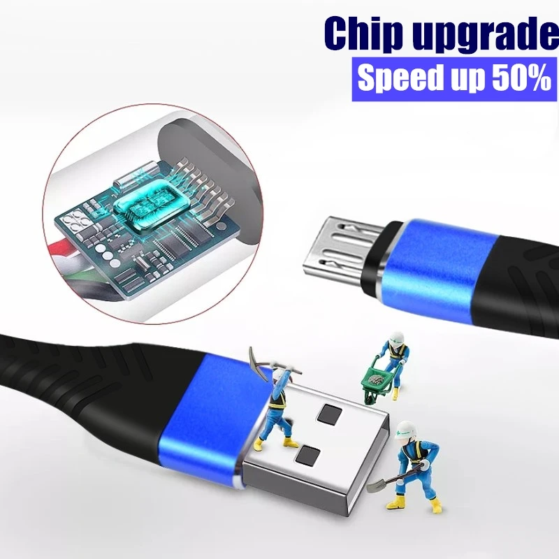 Тип 3а кабель для быстрой зарядки USB провод шнур для быстрой синхронизации данных смартфон для iOS iPhone Android type-C Xiaomi 3A кабель USB 1M2M
