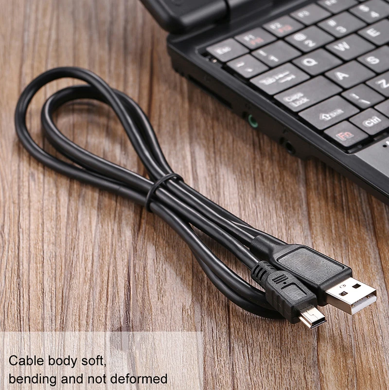 1 м Мини 5pin USB кабель для синхронизации данных для Canon EOS 50D/60D/70D/5D2/5D3