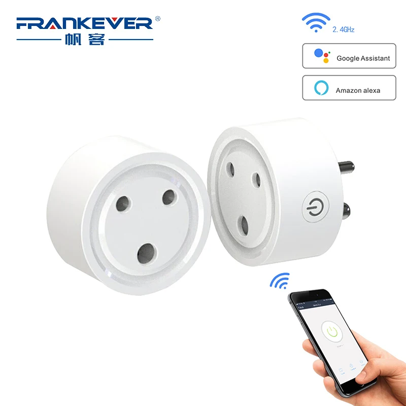Смарт розетка FrankEver с Wi Fi таймером и голосовым управлением|Умные розетки| |