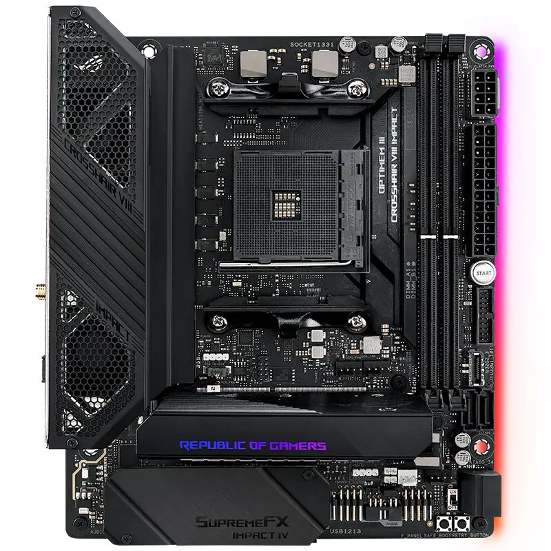 Материнская плата для настольного компьютера ASUS ROG CROSSHAIR III IMPACT X570 C8I
