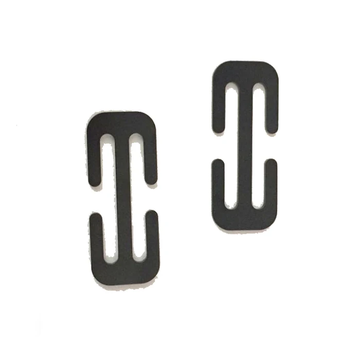 2X Car SUV Van Safety Seat Belt Metal Locking Clip Lorry Safety Seat Belt Adjuster Accessories 58MM For Child Adult