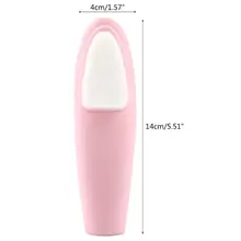 2 в 1 Двусторонняя 3D Силиконовая щетка для лица с мягкой щетиной для очищения лица отшелушивающий инструмент для глубокой очистки пор массажер