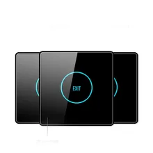 Проводка Беспроводная кнопка беспроводного контроля доступа сенсорная ID карта контроля доступа